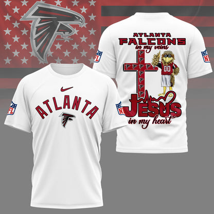 LIMITED EDITION - NEW CUSTOMIZED NFL18 ATF ATLANTA FALCONS T-SHIRT | MULTIPLE COLORS AVAILABLE