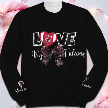 LIMITED EDITION - NEW CUSTOMIZED NFL18 ATF ATLANTA FALCONS UNISEX T-SHIRT, POLO, HOODIE & JACKETS