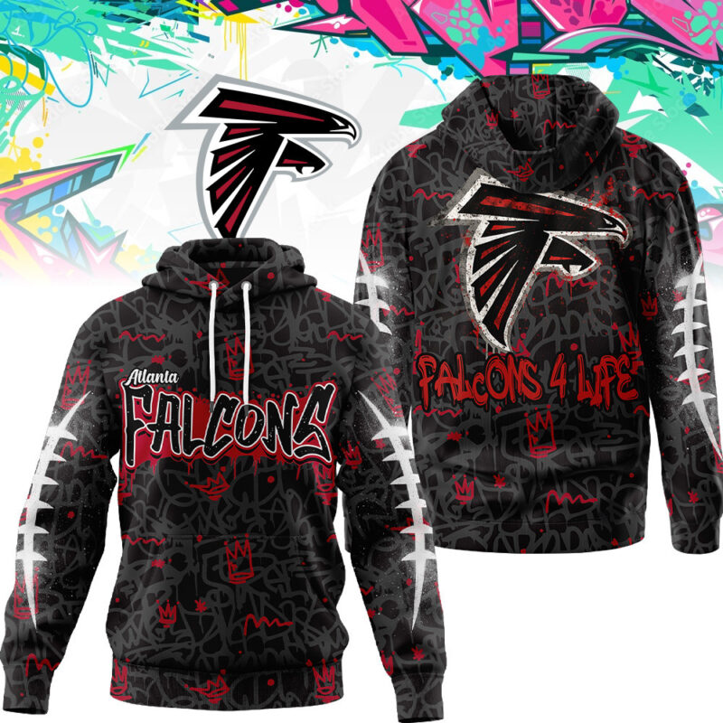 LIMITED EDITION - NEW CUSTOMIZED NFL18 ATF ATLANTA FALCONS UNISEX T-SHIRT, POLO, HOODIE & JACKETS