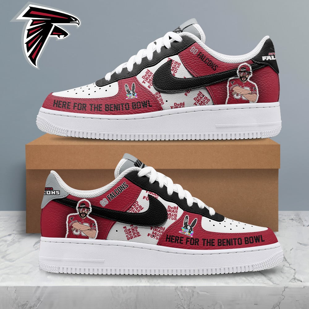 LIMITED EDITION - NEW CUSTOMIZED NFL18 ATF ATLANTA FALCONS SUPER BOWL HALFTIME SHOW AF1 SHOES