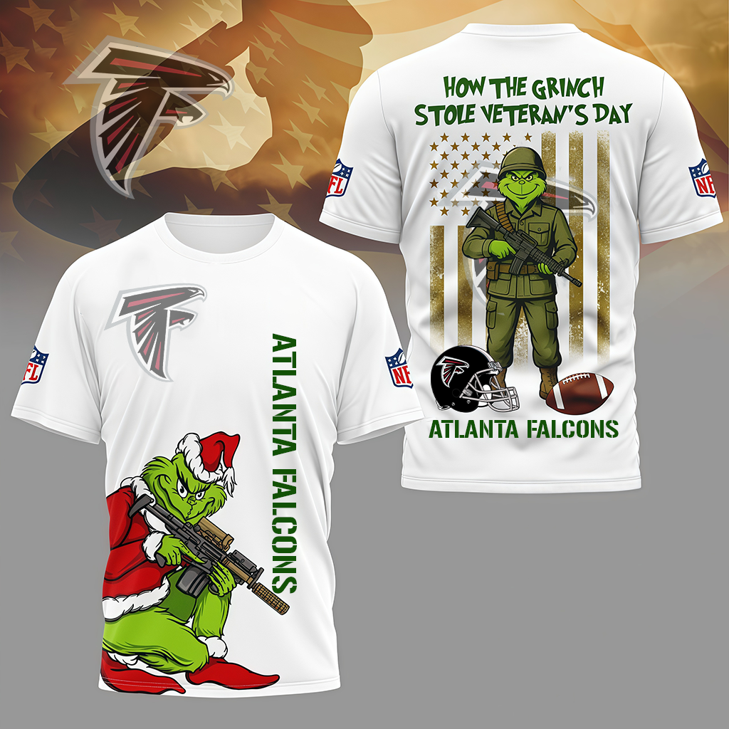 LIMITED EDITION - NEW CUSTOMIZED NFL18 ATF ATLANTA FALCONS 3D SHIRT