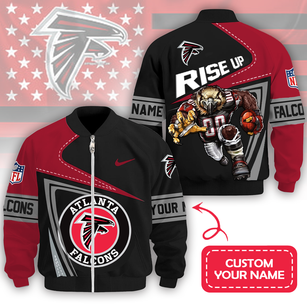 LIMITED EDITION - NEW CUSTOMIZED NFL18 ATF ATLANTA FALCONS UNISEX T-SHIRT, POLO, HOODIE & JACKETS