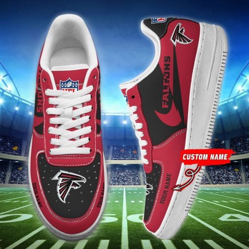 [SPECIAL OFFER] NEW CUSTOMIZED NFL18 ATF ATLANTA FALCONS AF1 SNEAKERS