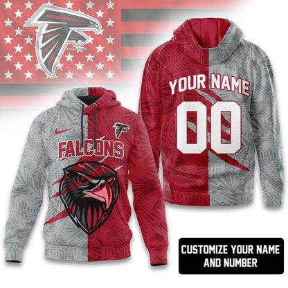 LIMITED EDITION - NEW CUSTOMIZED NFL18 ATF ATLANTA FALCONS T-SHIRT, HOODIE, ZIP HOODIE