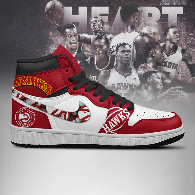 [HOT DEAL] NEW CUSTOMIZED NBA17 AHA ATLANTA HAWKS AIR JORDAN SNEAKERS