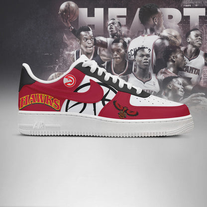 [HOT DEAL] NEW CUSTOMIZED NBA17 AHA ATLANTA HAWKS AF1 SHOES