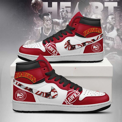 [HOT DEAL] NEW CUSTOMIZED NBA17 AHA ATLANTA HAWKS AIR JORDAN SNEAKERS