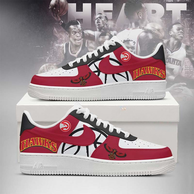 [HOT DEAL] NEW CUSTOMIZED NBA17 AHA ATLANTA HAWKS AF1 SHOES