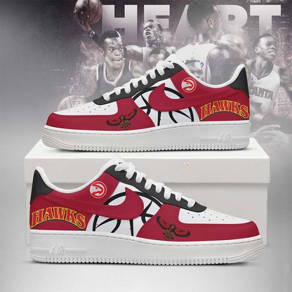 [HOT DEAL] NEW CUSTOMIZED NBA17 AHA ATLANTA HAWKS AF1 SHOES
