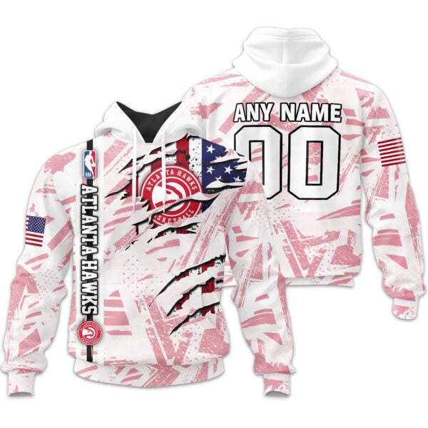 LIMITED EDITION - NEW CUSTOMIZED NBA17 AHA ATLANTA HAWKS UNISEX T-SHIRT, POLO, HOODIE & JACKETS