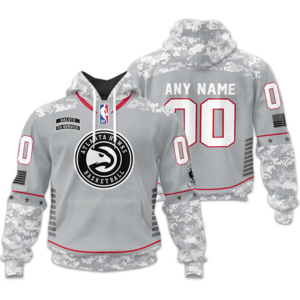 LIMITED EDITION - NEW CUSTOMIZED NBA17 AH ATLANTA HAWKS UNISEX T-SHIRT, POLO, HOODIE & JACKETS