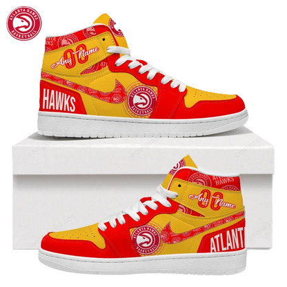 [HOT DEAL] NEW CUSTOMIZED NBA17 AHA ATLANTA HAWKS AIR JORDAN SNEAKERS