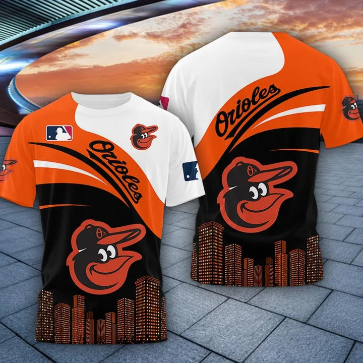 LIMITED EDITION - NEW CUSTOMIZED MLB25 BOS BALTIMORE ORIOLES UNISEX T-SHIRT, POLO, HOODIE & JACKETS