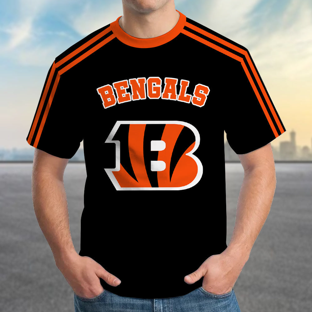 LIMITED EDITION - NEW PREMIUM NFL16 CCB CINCINNATI BENGALS UNISEX T-SHIRT