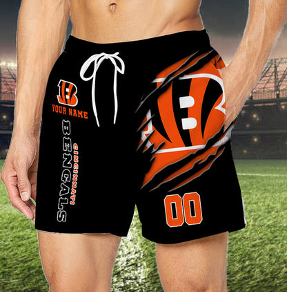 LIMITED EDITION - NEW PREMIUM NFL16 CCB CINCINNATI BENGALS SHORT PANTS