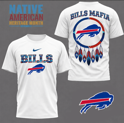 LIMITED EDITION - NEW CUSTOMIZED NFL03 BFB BUFALO BILLS 3D SHIRT