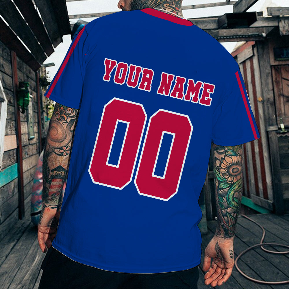 LIMITED EDITION - NEW PREMIUM NFL03 BFB BUFFALO BILLS UNISEX T-SHIRT