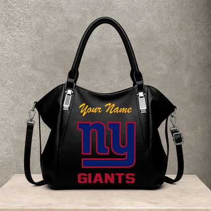 LIMITED EDITION - NEW CUSTOMIZED NFL32 NYG NEW YORK GIANTS SHOULDER HANDBAG