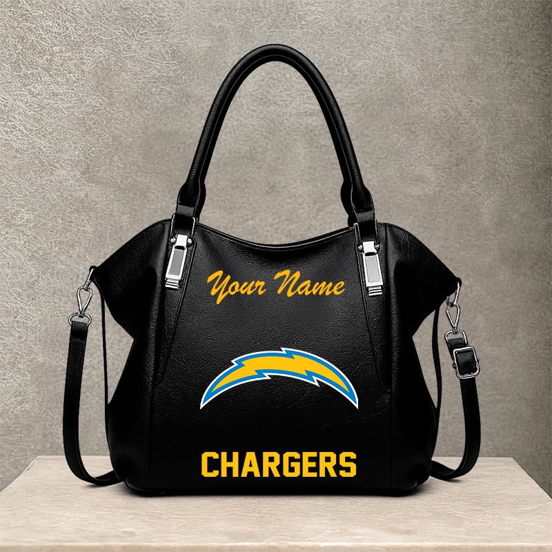 LIMITED EDITION - NEW CUSTOMIZED NFL09 LAC LOS ANGELES CHARGERS SHOULDER HANDBAG