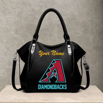 LIMITED EDITION - NEW CUSTOMIZED MLB07 ADS ARIZONA DIAMONDBACKS SHOULDER HANDBAG