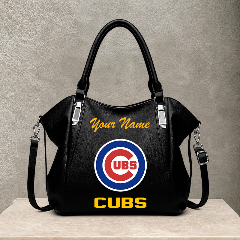 LIMITED EDITION - NEW CUSTOMIZED MLB04 CCS CHICAGO CUBS SHOULDER HANDBAG
