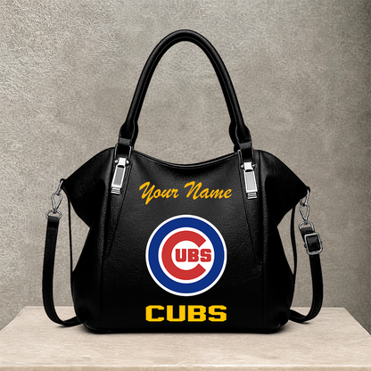 LIMITED EDITION - NEW CUSTOMIZED MLB04 CCS CHICAGO CUBS SHOULDER HANDBAG