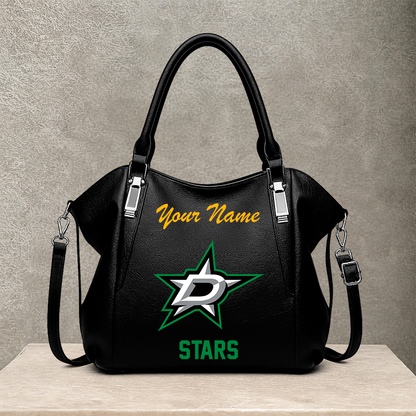 LIMITED EDITION - NEW CUSTOMIZED NHL15 DLS DALLAS STARS SHOULDER HANDBAG