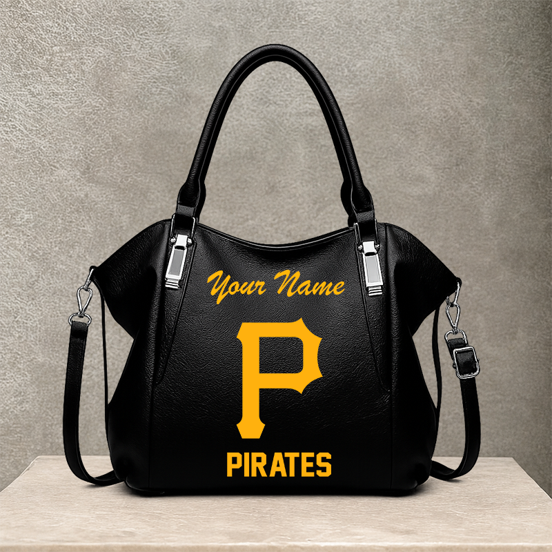 LIMITED EDITION - NEW CUSTOMIZED MLB29 PHP PITTSBURGH PIRATES SHOULDER HANDBAG