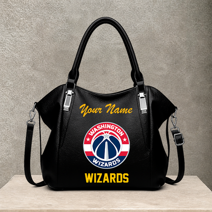 LIMITED EDITION - NEW CUSTOMIZED NBA28 WWI WASHINGTON WIZARDS SHOULDER HANDBAG