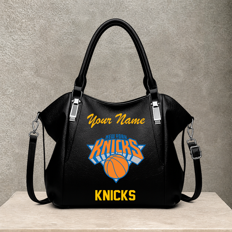 LIMITED EDITION - NEW CUSTOMIZED NBA04 NYK NEW YORK KNICKS SHOULDER HANDBAG