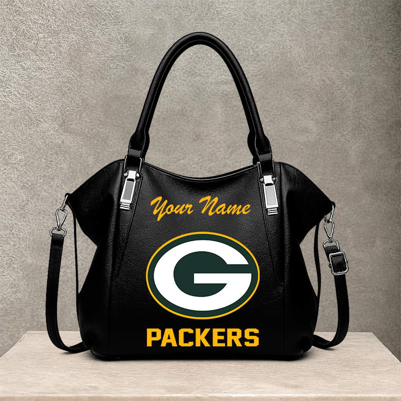 LIMITED EDITION - NEW CUSTOMIZED NFL08 GBP GREEN BAY PACKERS SHOULDER HANDBAG