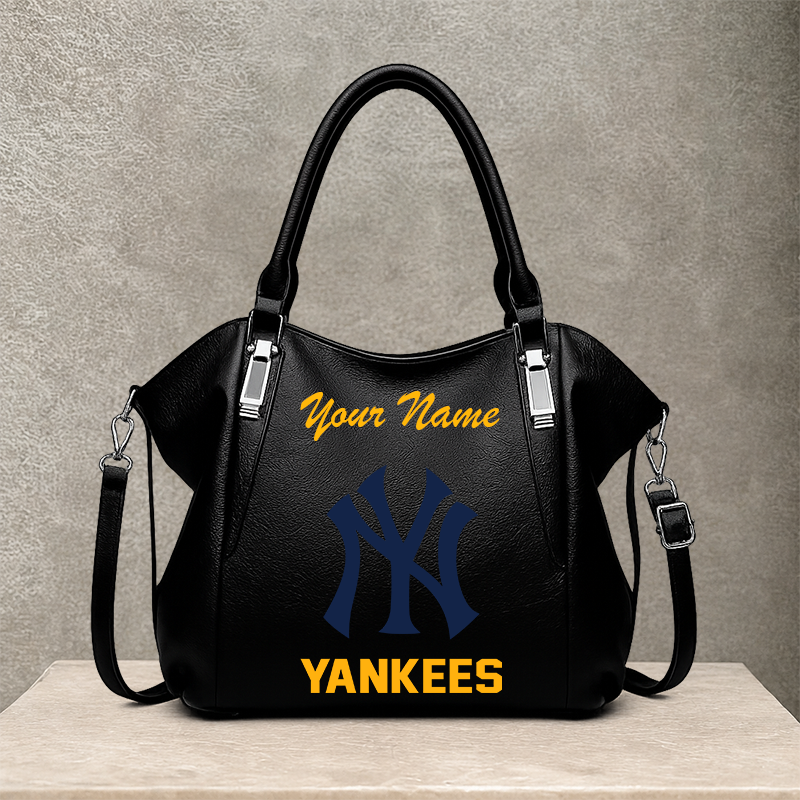 LIMITED EDITION - NEW CUSTOMIZED MLB01 NYY NEW YORK YANKEES SHOULDER HANDBAG