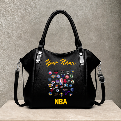 LIMITED EDITION - NEW CUSTOMIZED NBA32 NBA ALL TEAMS SHOULDER HANDBAG