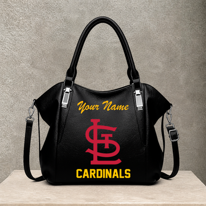 LIMITED EDITION - NEW CUSTOMIZED MLB24 SLC ST. LOUIS CARDINALS SHOULDER HANDBAG