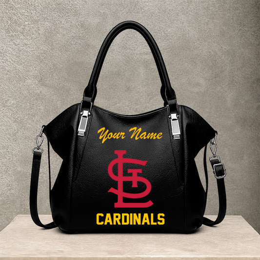 LIMITED EDITION - NEW CUSTOMIZED MLB24 SLC ST. LOUIS CARDINALS SHOULDER HANDBAG