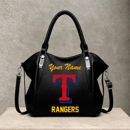 LIMITED EDITION - NEW CUSTOMIZED MLB08 TRS TEXAS RANGERS SHOULDER HANDBAG