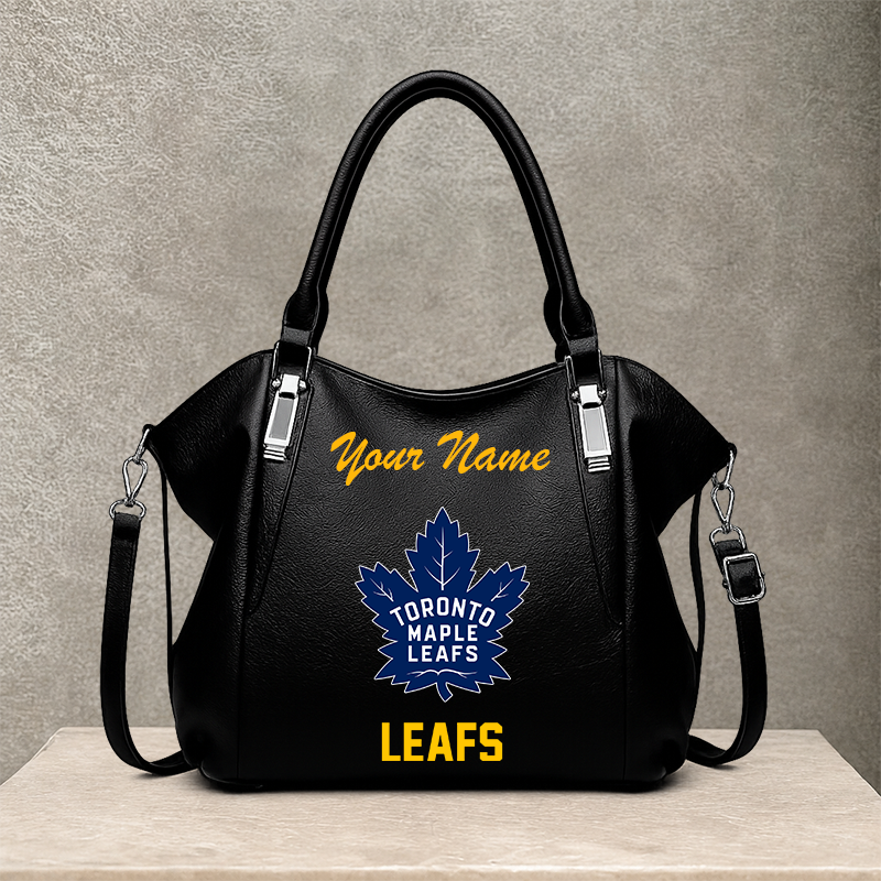 LIMITED EDITION - NEW CUSTOMIZED NHL23 TML TORONTO MAPLE LEAFS SHOULDER HANDBAG