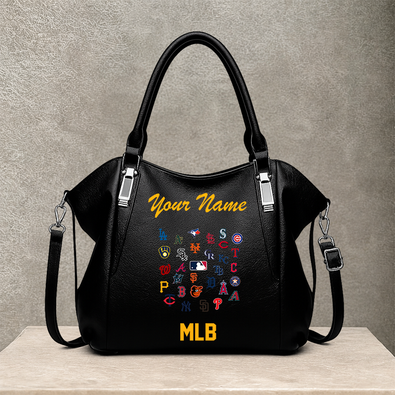 LIMITED EDITION - NEW CUSTOMIZED MLB32 MLB ALL TEAMS SHOULDER HANDBAG