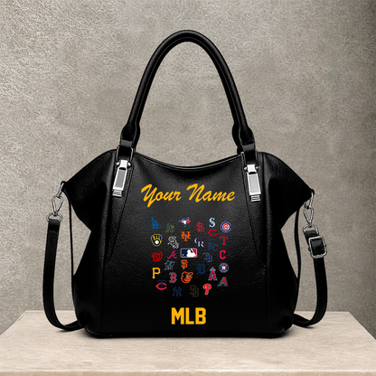 LIMITED EDITION - NEW CUSTOMIZED MLB32 MLB ALL TEAMS SHOULDER HANDBAG