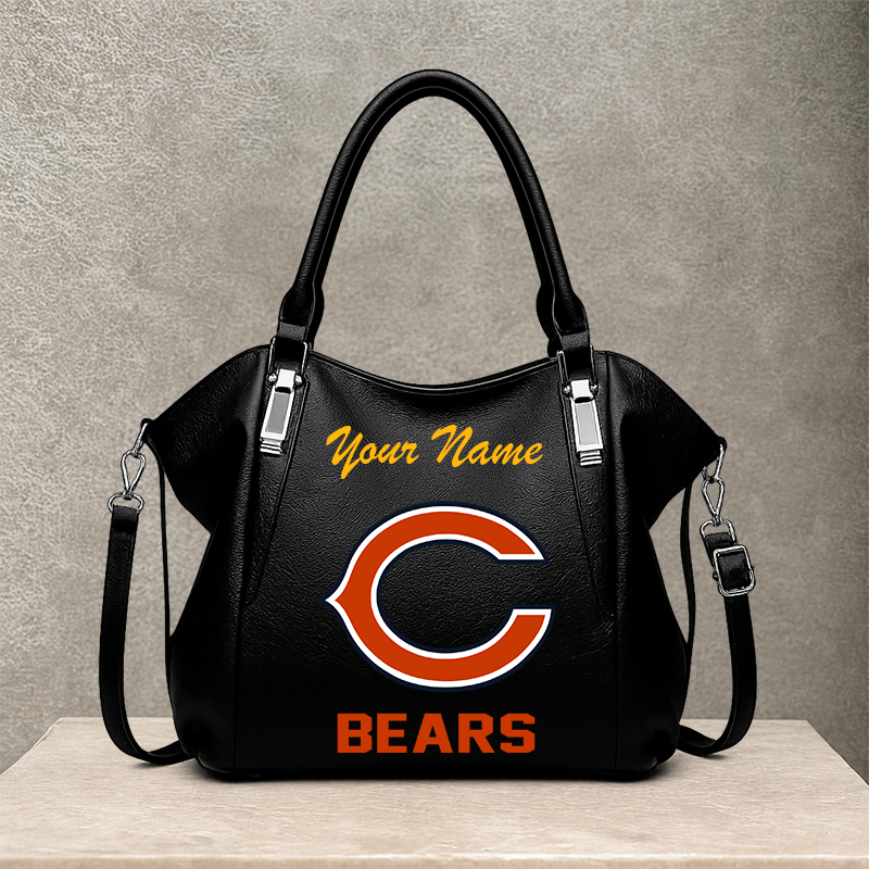 LIMITED EDITION - NEW CUSTOMIZED NFL26 CCB CHICAGO BEARS SHOULDER HANDBAG