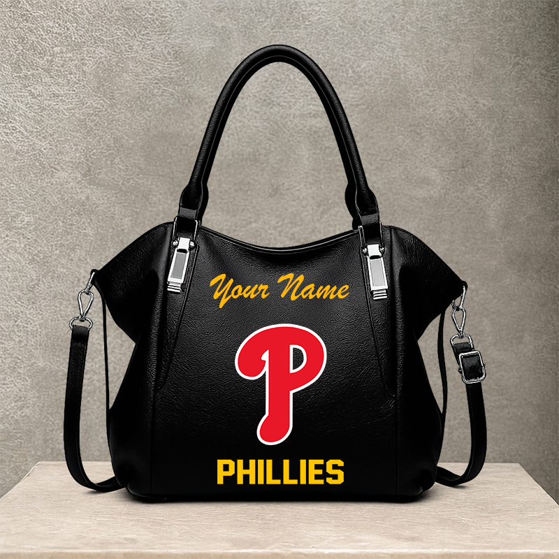 LIMITED EDITION - NEW CUSTOMIZED MLB11 PPS PHILADELPHIA PHILLIES SHOULDER HANDBAG