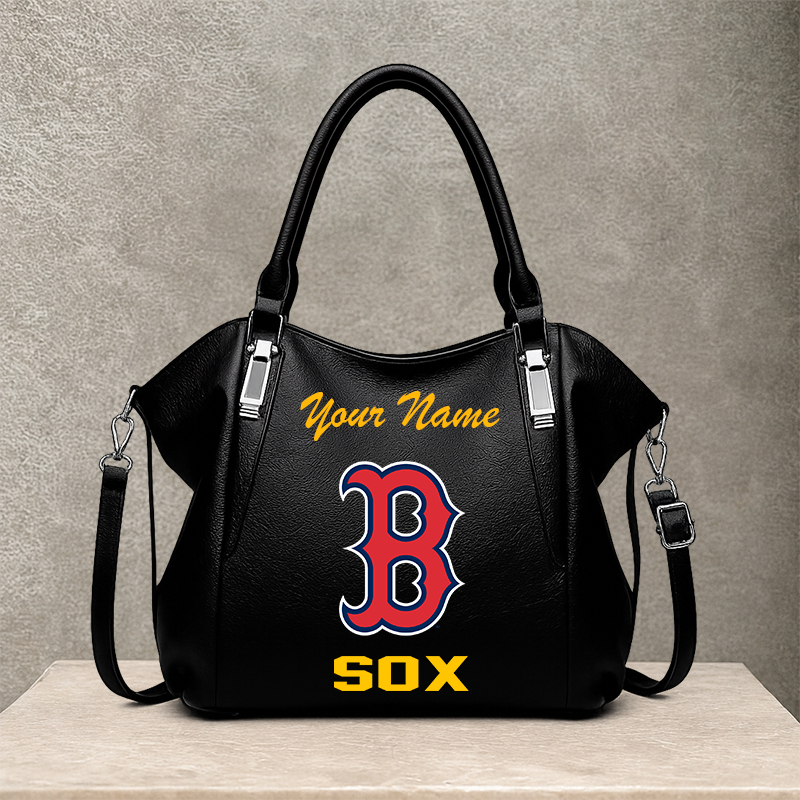 LIMITED EDITION - NEW CUSTOMIZED MLB03 BRS BOSTON RED SOXSHOULDER HANDBAG