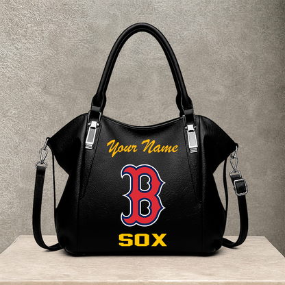 LIMITED EDITION - NEW CUSTOMIZED MLB03 BRS BOSTON RED SOXSHOULDER HANDBAG