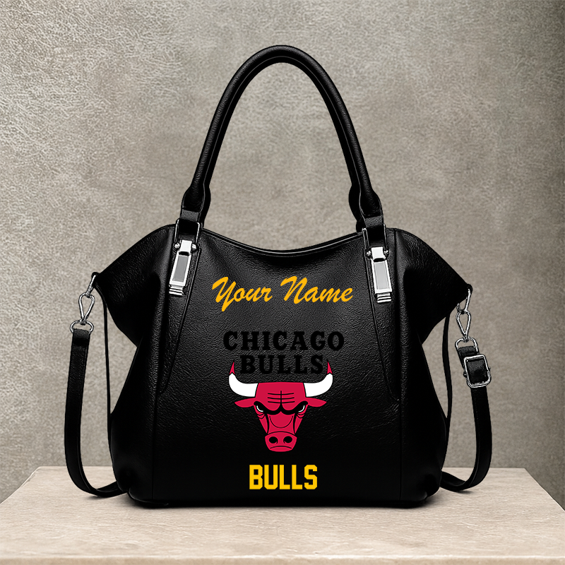 LIMITED EDITION - NEW CUSTOMIZED NBA19 CBU CHICAGO BULLS SHOULDER HANDBAG