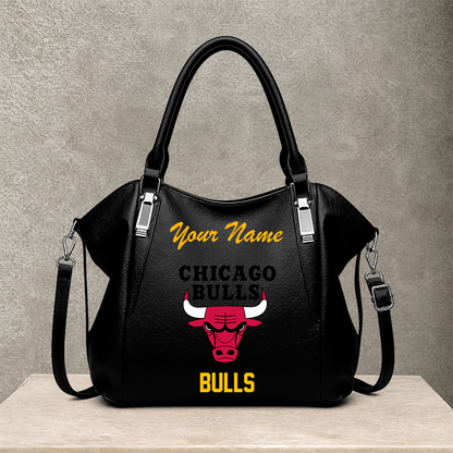 LIMITED EDITION - NEW CUSTOMIZED NBA19 CBU CHICAGO BULLS SHOULDER HANDBAG