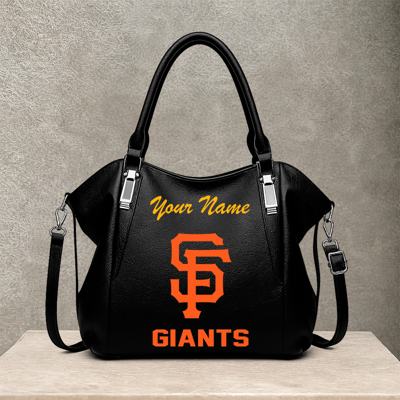 LIMITED EDITION - NEW CUSTOMIZED MLB06 SFG SAN FRANCISCO GIANTS SHOULDER HANDBAG