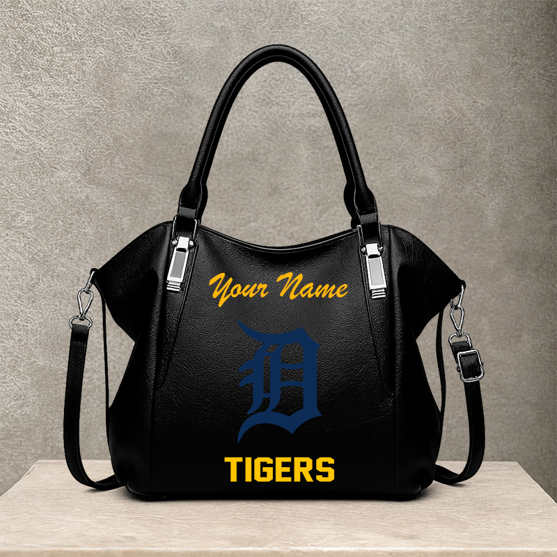 LIMITED EDITION - NEW CUSTOMIZED MLB16 DTS DETROIT TIGERS SHOULDER HANDBAG