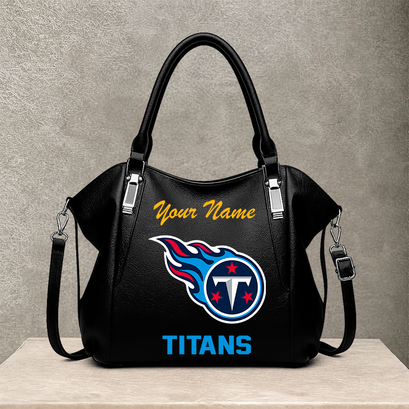 LIMITED EDITION - NEW CUSTOMIZED NFL31 TST TENNESSEE TITANS SHOULDER HANDBAG