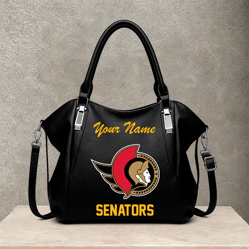 LIMITED EDITION - NEW CUSTOMIZED NHL29 OSN OTTAWA SENATORS SHOULDER HANDBAG