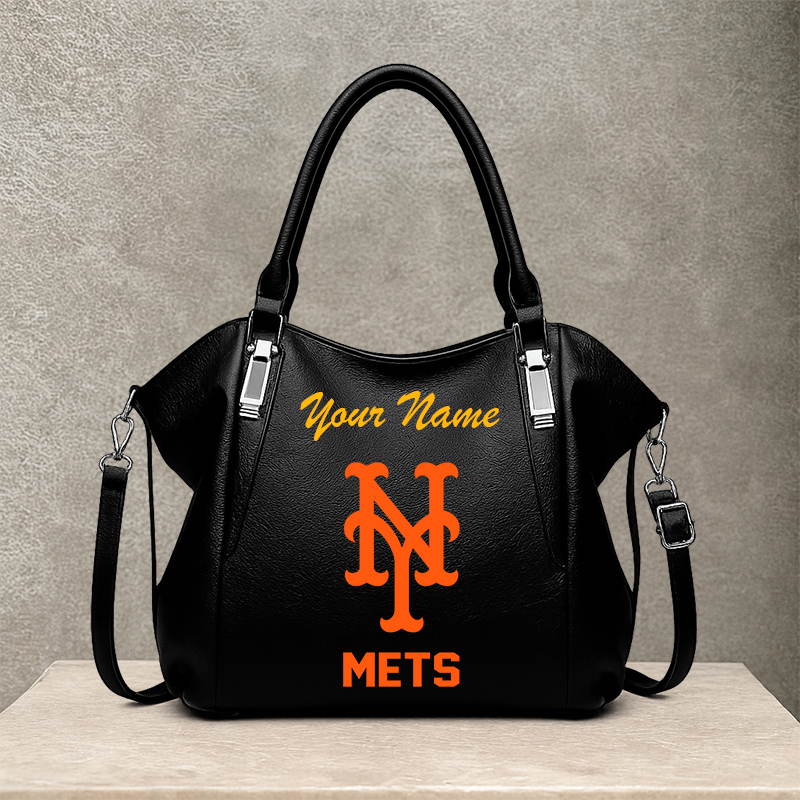 LIMITED EDITION - NEW CUSTOMIZED MLB17 NYM NEW YORK METS SHOULDER HANDBAG